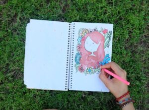 helppoja piirustus ideoita tytöille kawaii